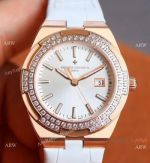 AAA Swiss Copy Vacheron Constantin Overseas Lady 33mm Small Watch Silver Dial